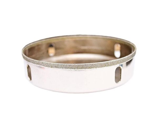 Сверло алмазное трубчатое по стеклу и керамике 120 мм INTERTOOL