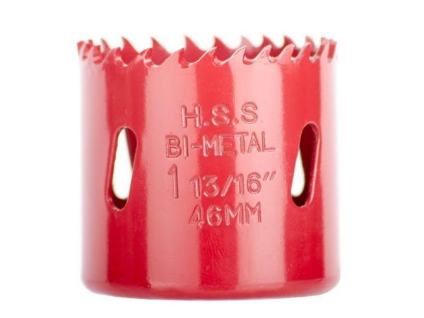 Коронка по металлу биметаллическая 46 мм INTERTOOL