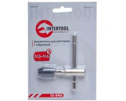 Держатель для метчиков Т-образный M3-M6 INTERTOOL