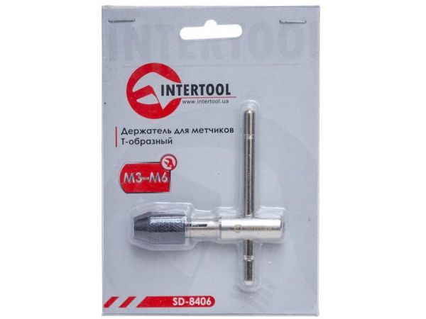 Держатель для метчиков Т-образный M3-M6 INTERTOOL