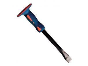 Зубило по камню с рукояткой из стекловолокна TPR 350x19x25 мм INTERTOOL