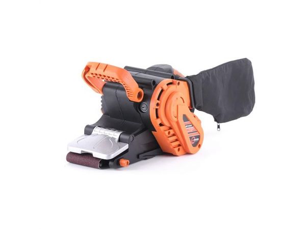 Шлифмашина ленточная 1010Вт, 120-380м/мин, 76*533мм INTERTOOL