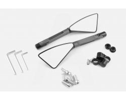 Зеркала   (черные, многоугольные, алюм., антиблик, переход., инструм.)    KOMACU