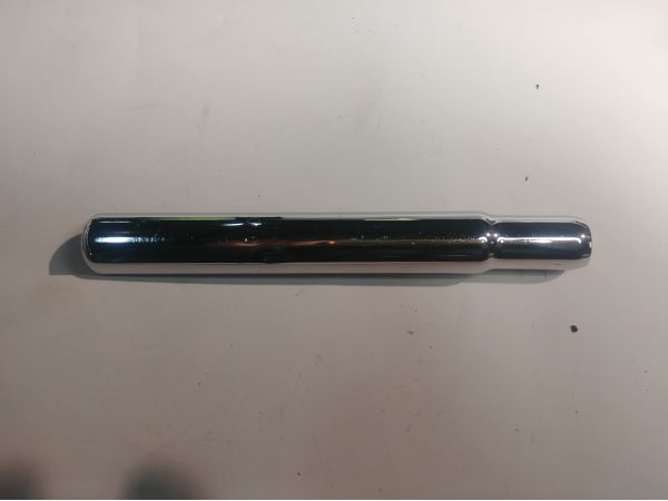 Подседельный штырь велосипеда (глагол)   (L-200mm, D-25,4mm) (сталь, хром)   FM