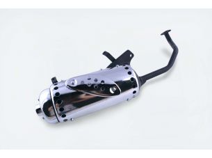 Глушитель   4T GY6 50   WIND   (круглый, хром)   VDK