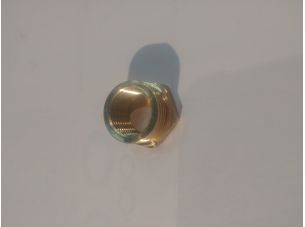 Гужон головки (футорка)   для 2T свечи   (Ø14mm/18mm  L-15mm, латунь)   VDK