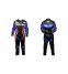 Комбинезон кожзам   (size:S, черно-синий, Honda REPSOL)