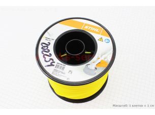 Леска d=3,0mm, 168м  "круг", ОРИГИНАЛ